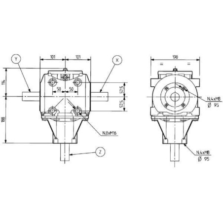 Getriebe T-278A 11 - 278000