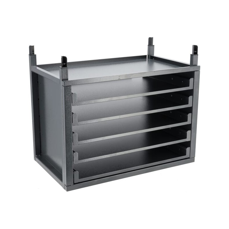 Centre module with 5 pull out shelves without boxes - 291752237