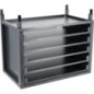 Centre module with 5 pull out shelves without boxes - 291752237