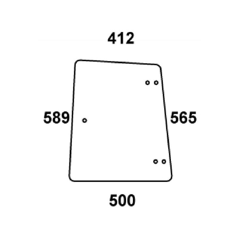 Seitenscheibe - 294812040010N Seitenscheibe - 294812040010N