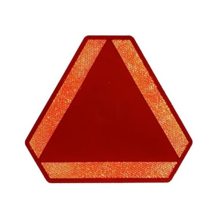 Dreieckiges Warnschild Kunststoff rot - 2880000000