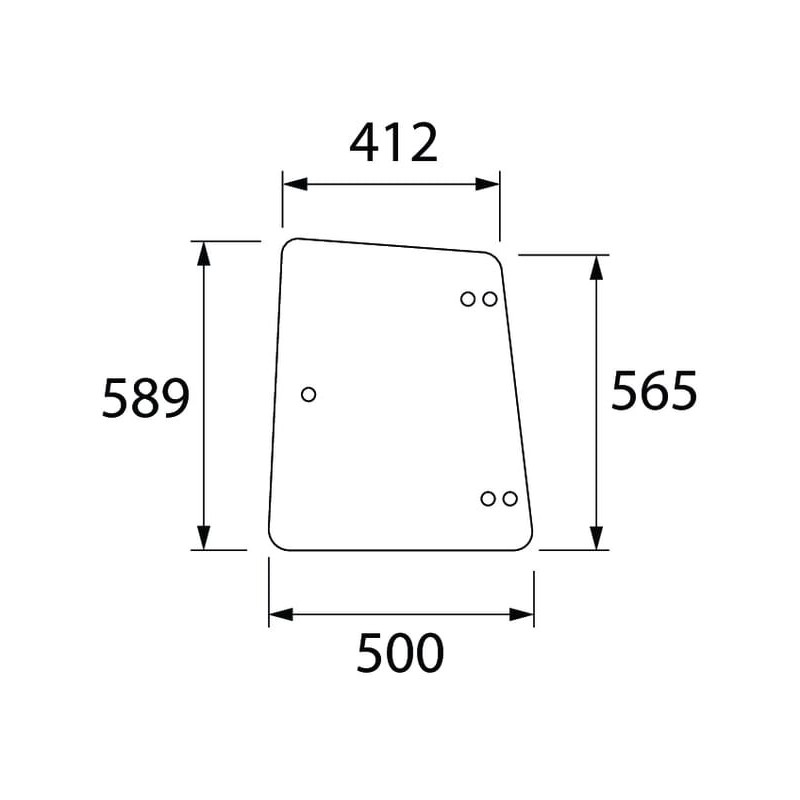 Side window - 294812040050N Side window - 294812040050N