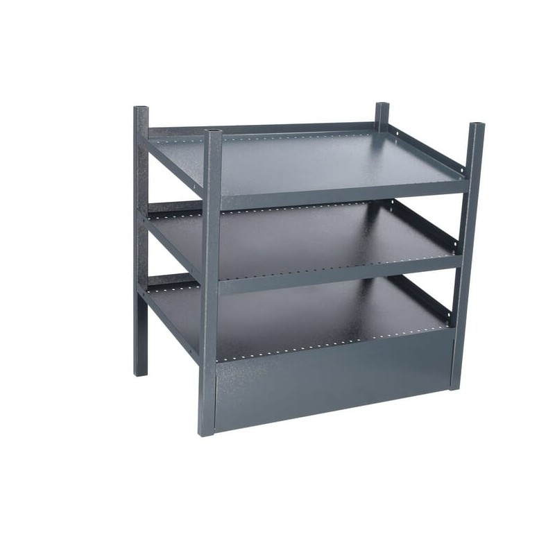 Bottom module with 3 angled shelves - 291706337 Bottom module with 3 angled shelves - 291706337