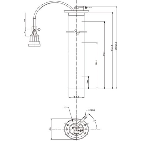 Fuel sender unit - 29340000