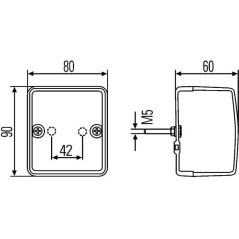 2BA996012061 Hella, Vordere Lichter 
