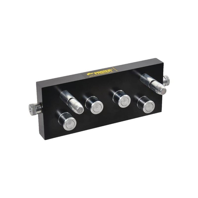 Multifaster DN10-4 x M22x1.5 movable section plug - 2PS064222MC