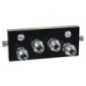 Multifaster DN10-4 x M22x1.5 movable section plug - 2PS064222MC
