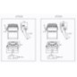 Multifaster DN10-4 x M22x1.5 movable section plug - 2PS064222MC