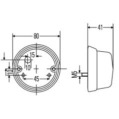 2BA001259611 Hella, Vordere Lichter 