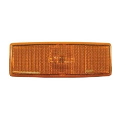 Marker light 5W, rectangular, 12/24V, amber, bolt on, 110x25x40mm, Hella - 2PS006717031