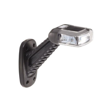 Lampa obrysowa przednio-tylna i pozycyjna LED, prawa 10 / 30V biała przykręcana 148.6x61.5x143.7 mm 8 LED Hella ValueFit - 2XS3570