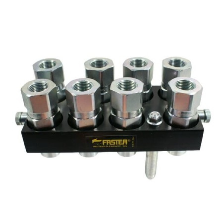 Multifaster DN12-8 x 1/2 inch BSPP movable section plug - 2P808812GMC