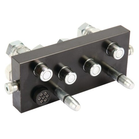 Multifaster DN10-4 x 1/2 inch BSP1 x electrical movable section plug - 2PS06A4CMC