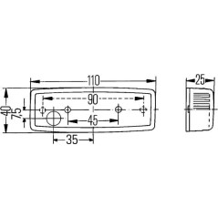 Parkleuchte - 2PF006717011