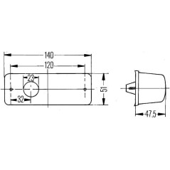 2BM006692021 Hella, Vordere Lichter 
