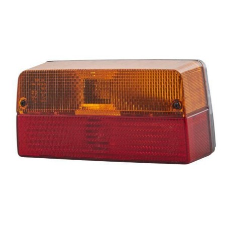 Rear light rectangular, 12V, Hella - 2VA006356101