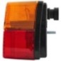 Rear light rectangular, 12V, Hella - 2VA006356101