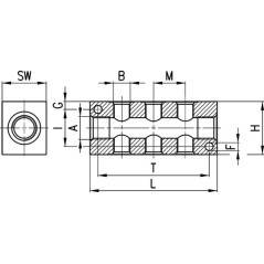 Manifold block - 3043146D18