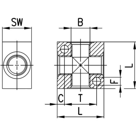 Verteilerblock 4-fach - 303318