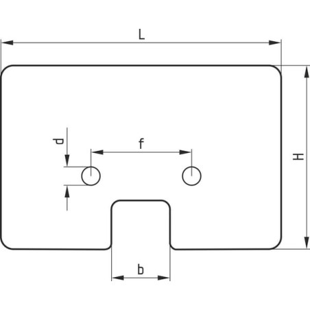 Rubber scraper, 78 x 149 - 3045Z20781