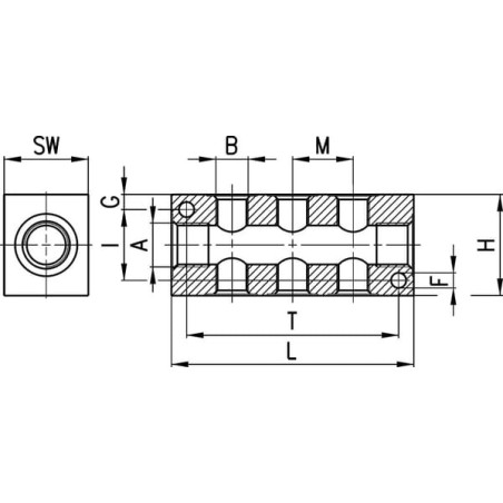 Manifold block - 3043384D14