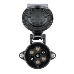 7-Pin Trailer Socket for Cable Mounting - 301006JAE