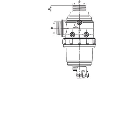Suction filter 1 1/4 inch 50 mesh - 3142553