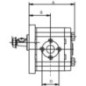 Hydraulic pump 8.2 ccm - 3145248R93N