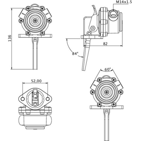 Fuel pump - 3132697R92KR