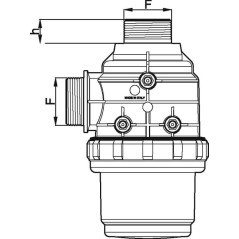 3132052 Arag, Saugfilter 