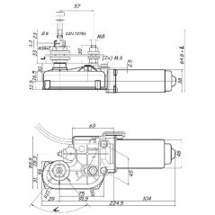 Wischermotor - 31658652BI0