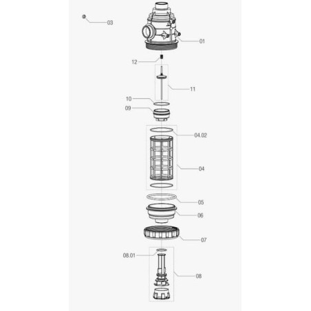 Suction filter - 31624735