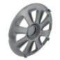 Hub cap D180 grey - 3221106360 Hub cap D180 grey - 3221106360