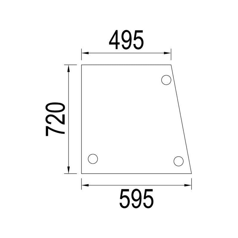Side glass - 3226350R1N