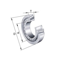 Tapered roller bearing - 32319A