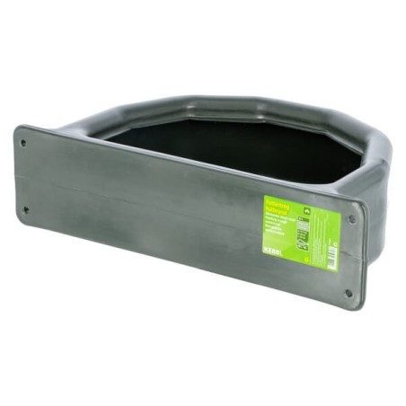 Trog halbrund Kunststoff, grün - 324825
