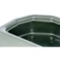 Trough half round plastic, green - 324825 Trough half round plastic, green - 324825