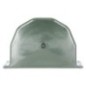 Trough half round plastic, green - 324825 Trough half round plastic, green - 324825