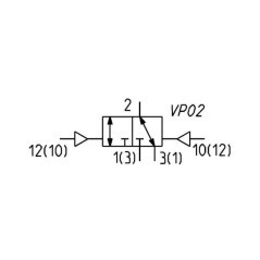 334033 Camozzi, Bi-directionally controlled 