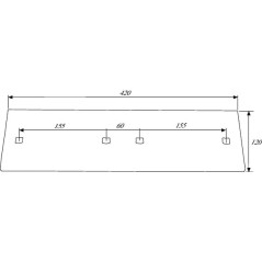 Landside Long Lemken - 3411504