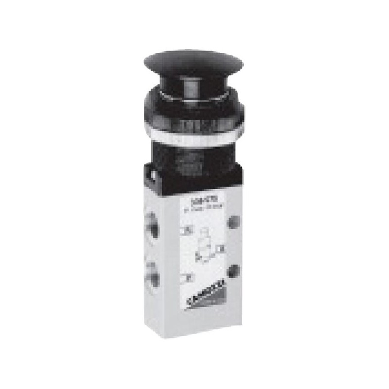 Valve, 3/2 pushbutton - 338976