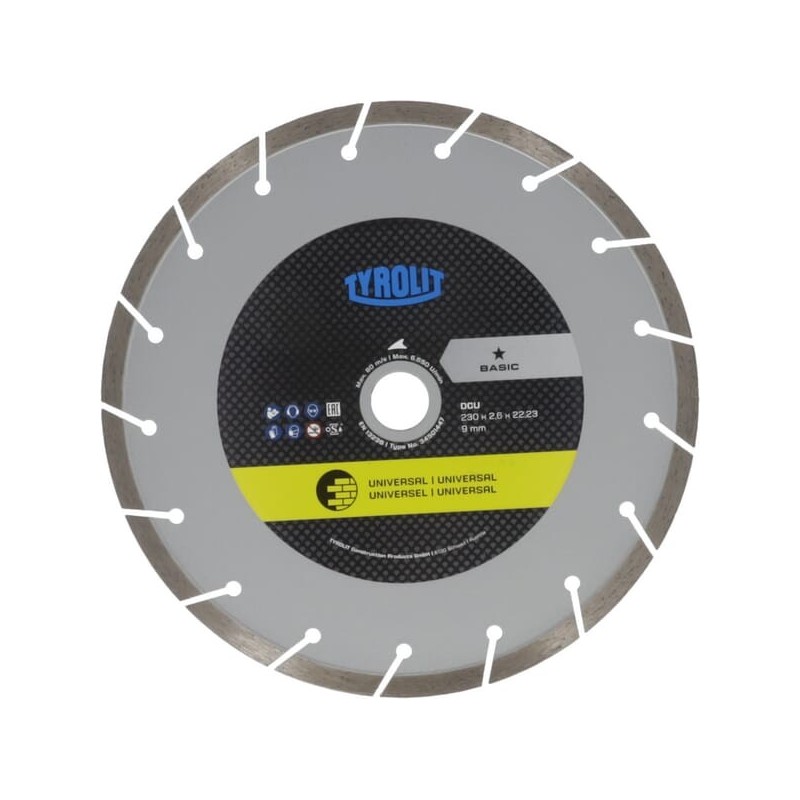 Cutting disc DCUB1 230mm - 34501447 Cutting disc DCUB1 230mm - 34501447