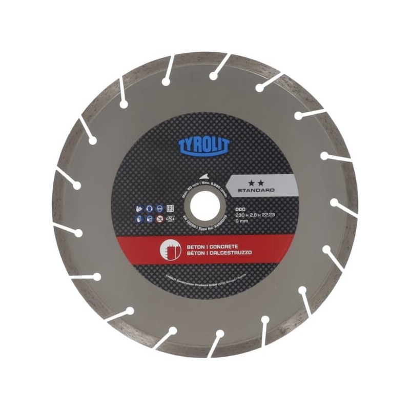Cutting disc DCCS1 230mm - 34500113