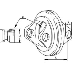 Doppelgabel P480 - 354108