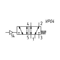 354035 Camozzi, Single-controlled 