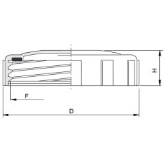 Deckel rund 122mm - 354130