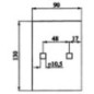 Scraper 90 x 3 x 130 mm - 3492001 Scraper 90 x 3 x 130 mm - 3492001