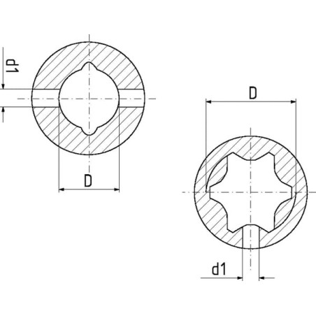 Profilrohrgabel 1B W2400 - 351300