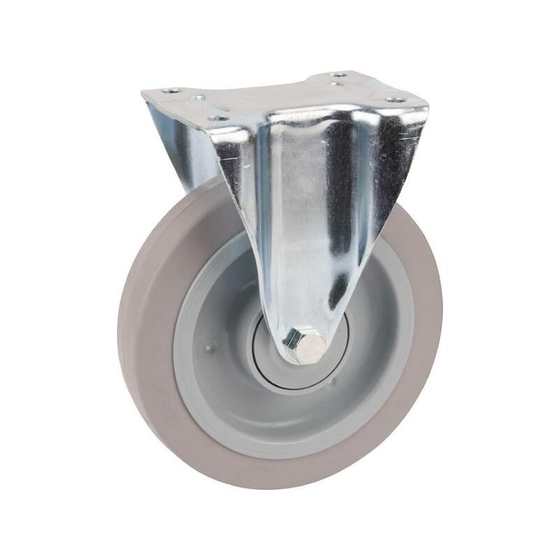 Bockrollen mit elastischem Gummireifen - 3478UFP200P63