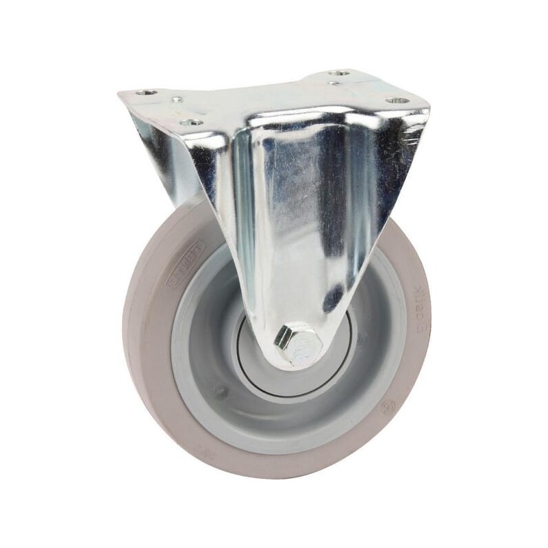 Bockrollen mit elastischem Gummireifen - 3478UFP160P63